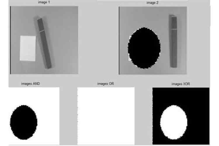 برنامه متلب (matlab) عملیاتهای ساده AND، OR، XOR روی تصویر